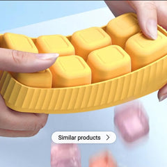 Mini Silicone Ice Cube Tray with Lid