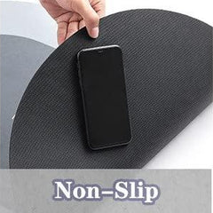 Cushion Mat Super Absorbent Soft Carpet, Quick Dry Dirt Barrier for Home, Office ( Round ) (40x60cm)