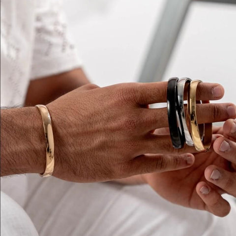 Stainless Steel Kada Bracelet For Men