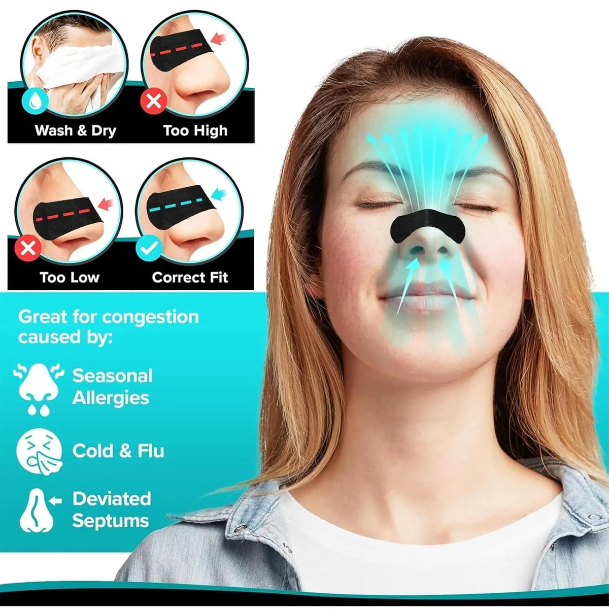 Nasal Breathing Strip 30pk